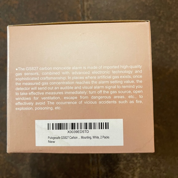 NWT Putogesafe 2 Pack Carbon Monoxide Detectors - Picture 4 of 13